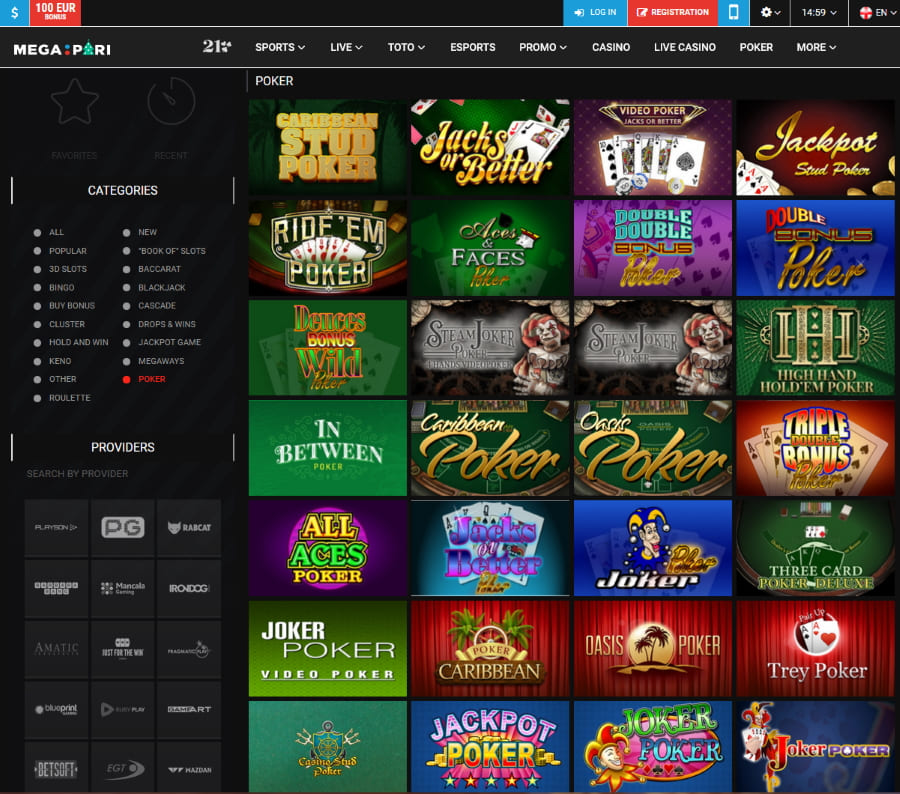 casino canada en ligne poker