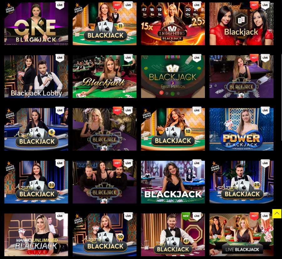 Jeux de blackjack de casino en ligne
