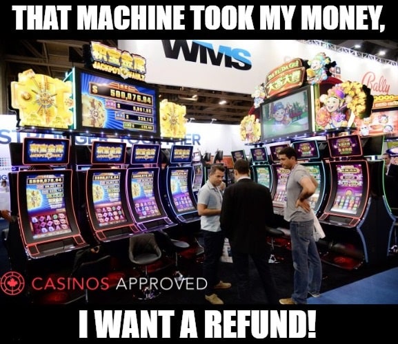 Funny slot machine memes Refund money