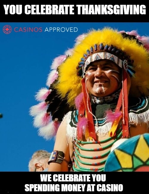 Native Americans in casino memes