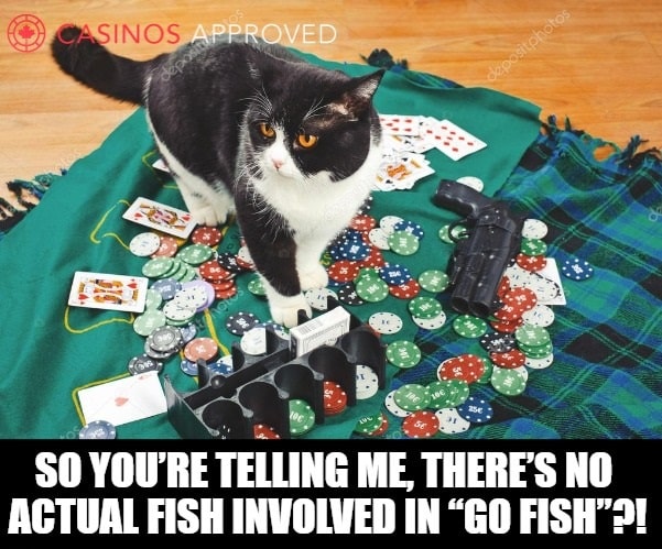 Casino table games memes Go fish