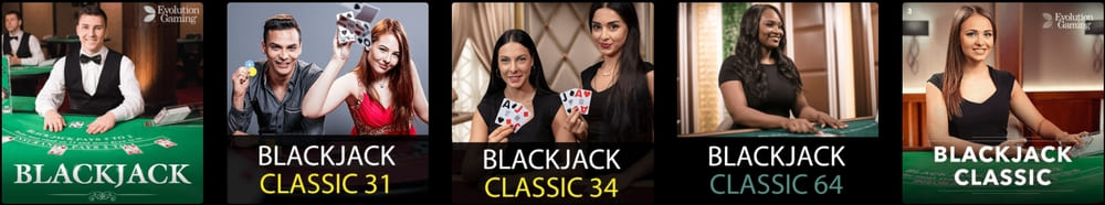 Blackjack Live Croupier