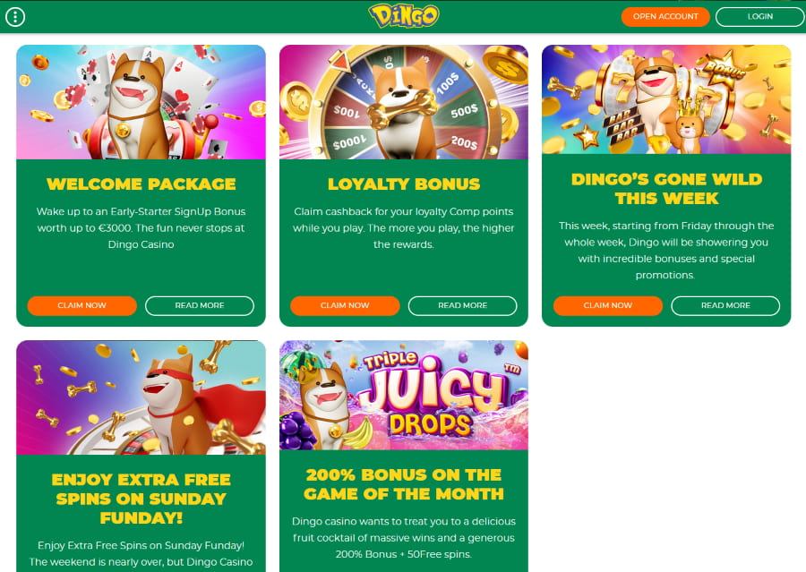 Casino-Dingo-promotions