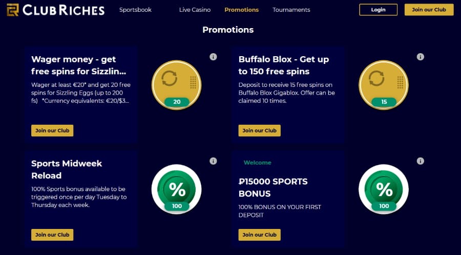 Club-Riches-Casino-promotions