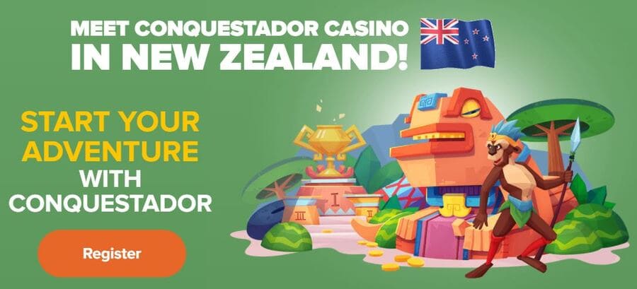 Conquestador Casino Banner