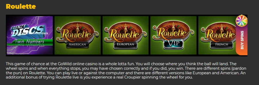 GoWild-Casino-roulette