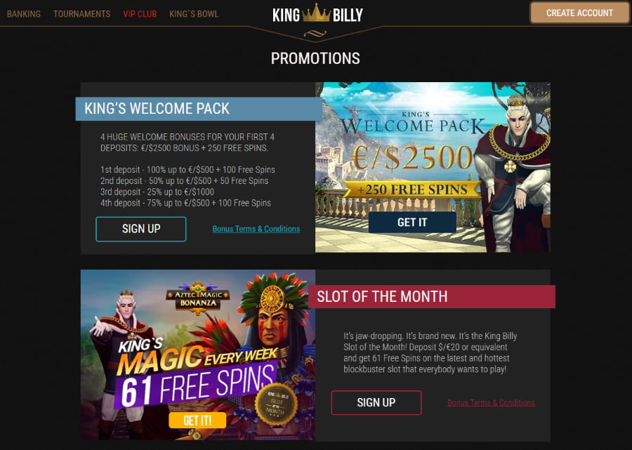 King-Billy-Casino-promotions