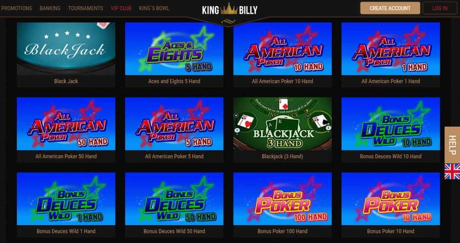King-Billy-Casino-table-games