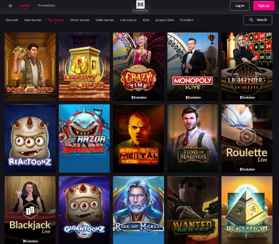 PlayGrand-Casino-top-games