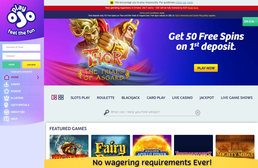 PlayOJO-Casino-main-page