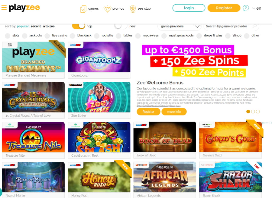 Playzee-Casino-top-games