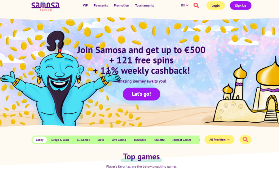 Samosa-Casino-main-page