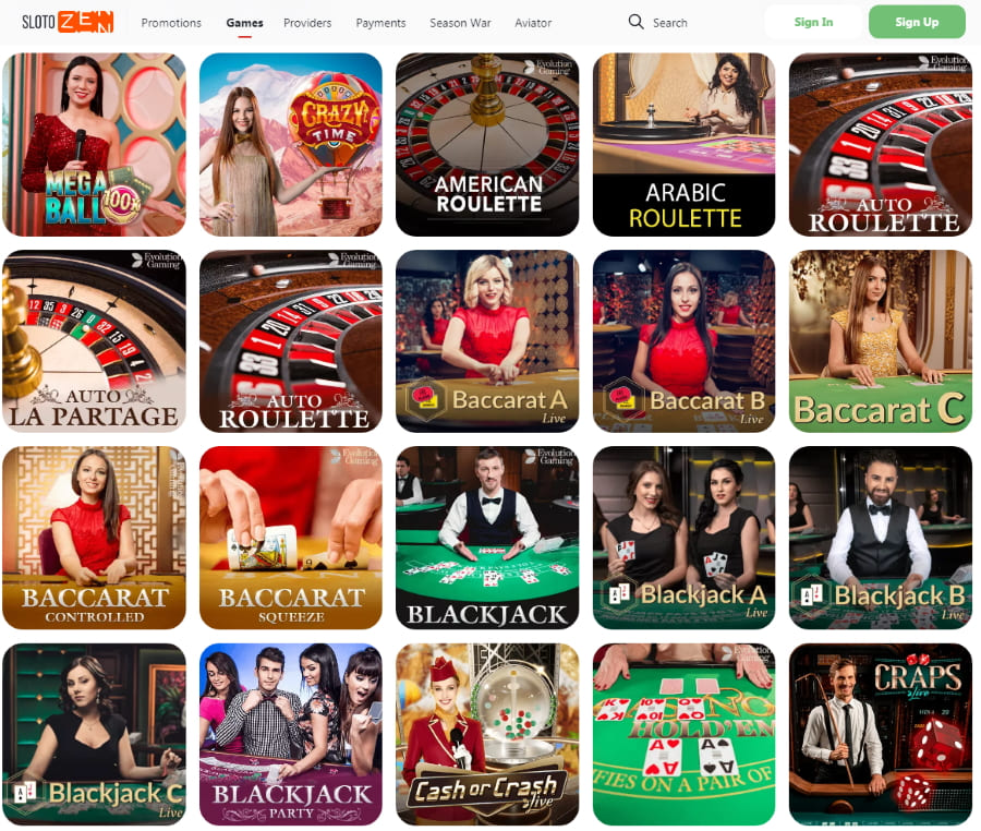 Slotozen-Casino-Live-games