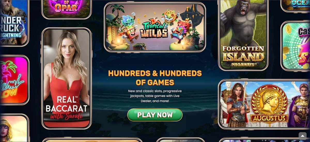 Top Games Offered by the Yukon Gold Casino
