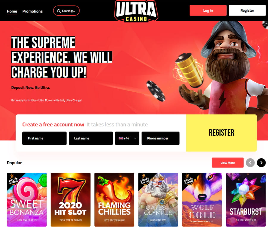 Ultra-Casino-main-page