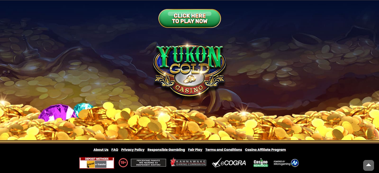 Yukon Gold Casino Games Review