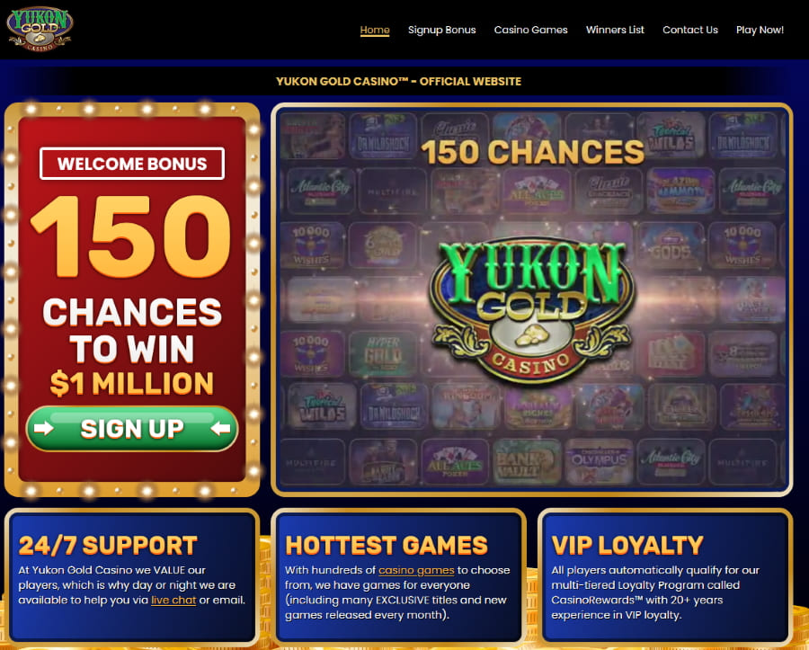 yukon gold casino rewards codes