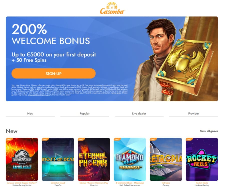 casimba-casino-main-page