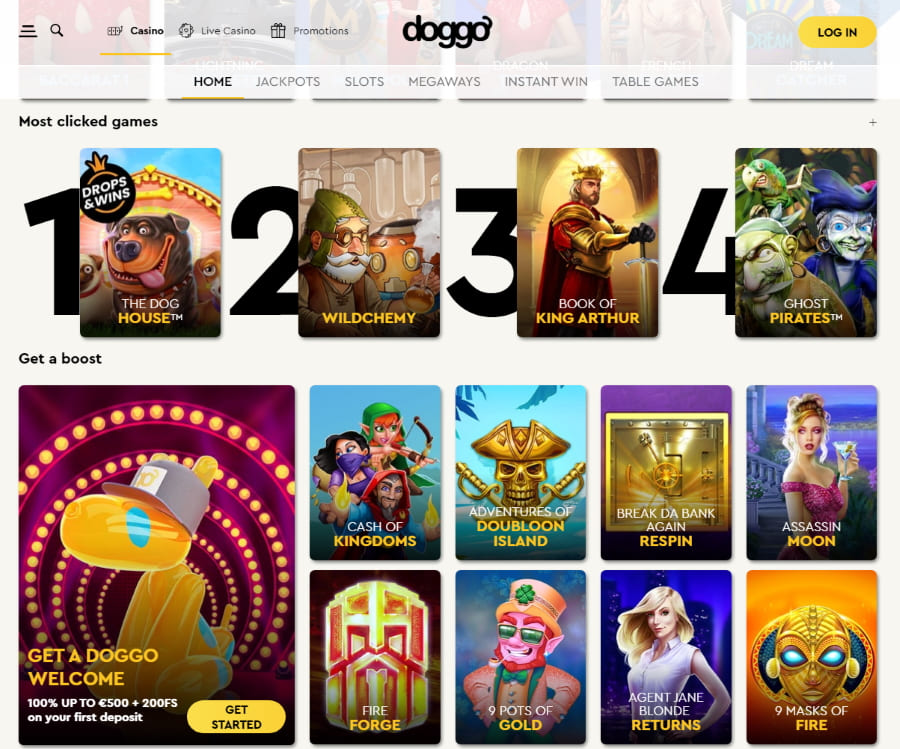 doggo-casino-popular-games