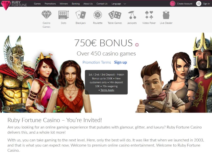 ruby-fortune-casino-main-page