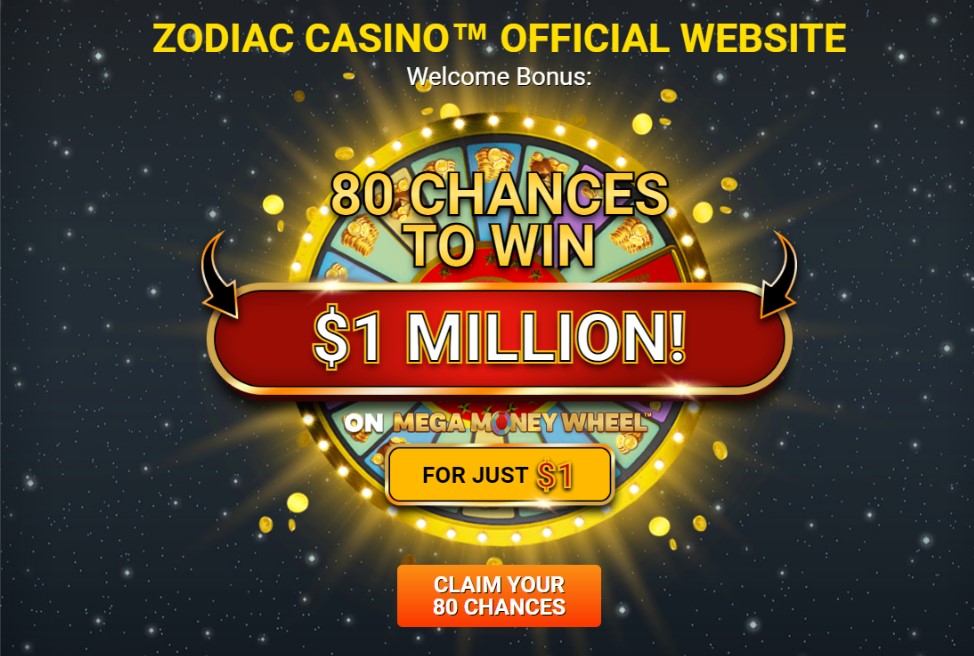 zodiac casino bonus