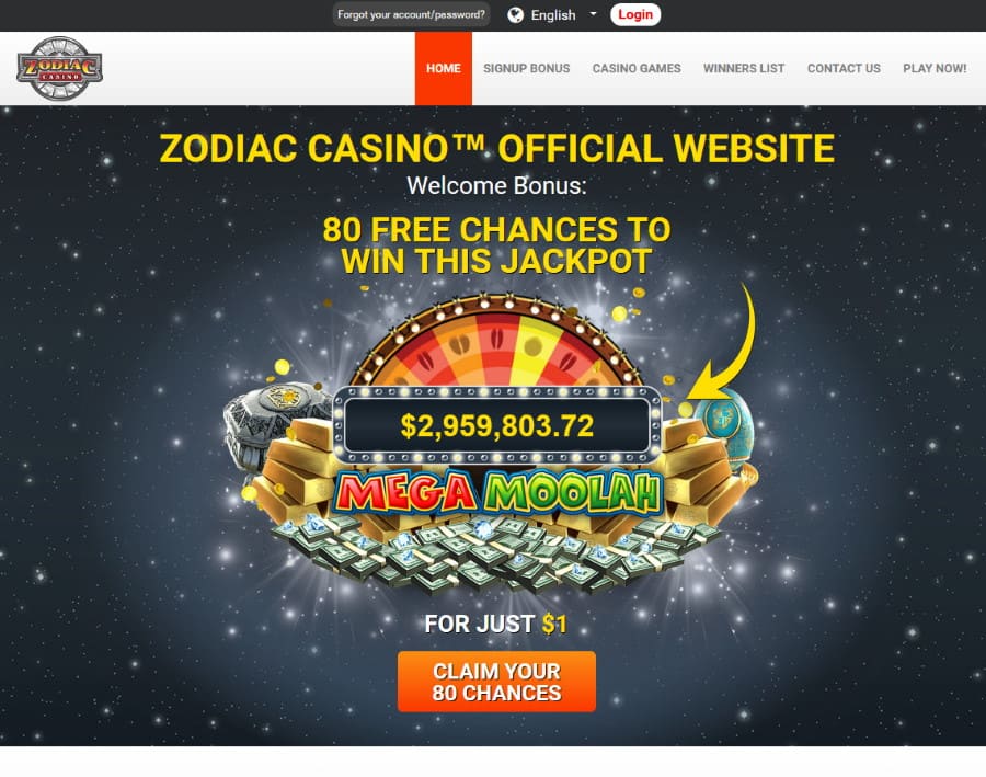about Zodiac casino