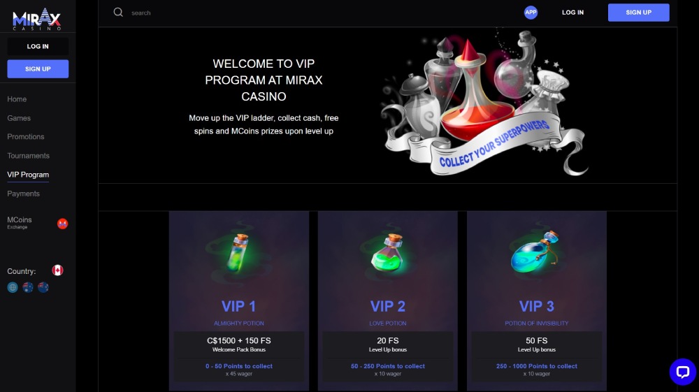 mirax-casino-vip-program