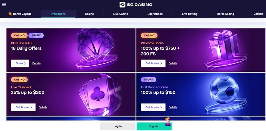SG Casino Promotions